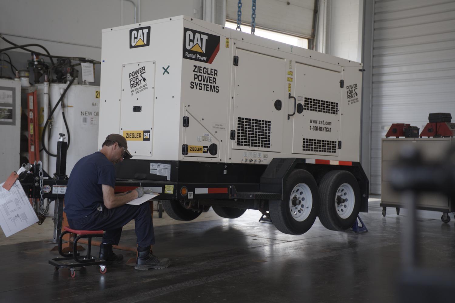 Generator for rent for maintenance
