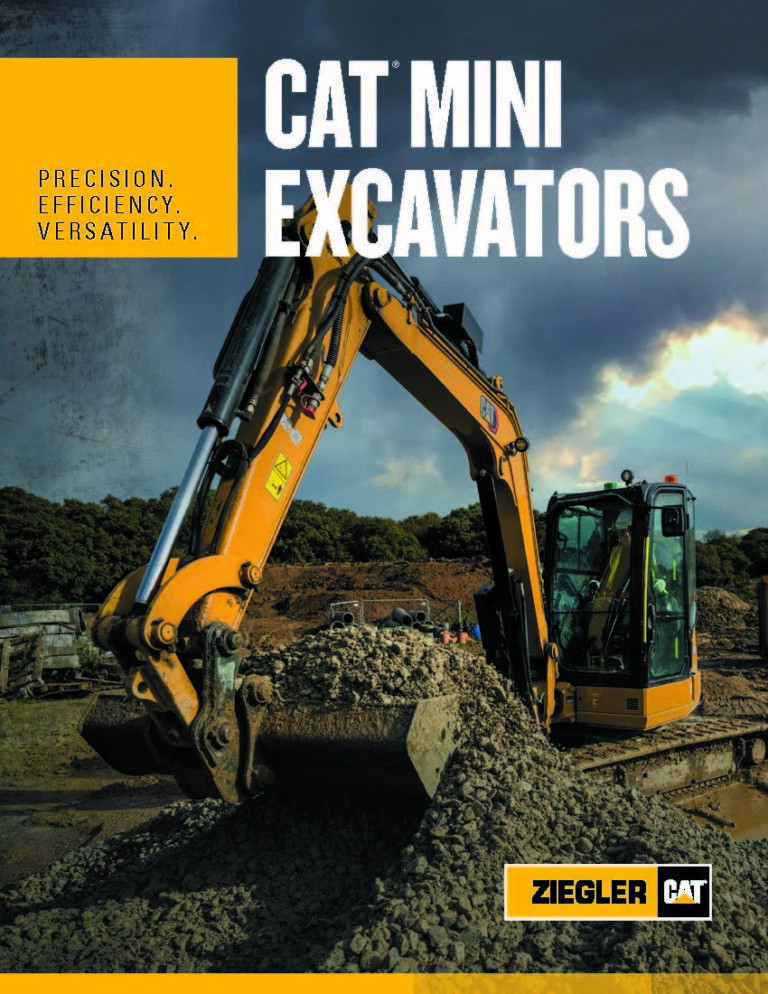 Ziegler CAT mini excavators
